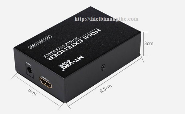 Bộ kéo dài hdmi 100m bằng một dây cáp mạng Lan